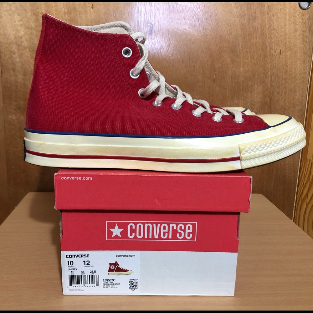 Converse CTAS 80 HI Red 10 men’s